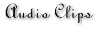 Audio Clips